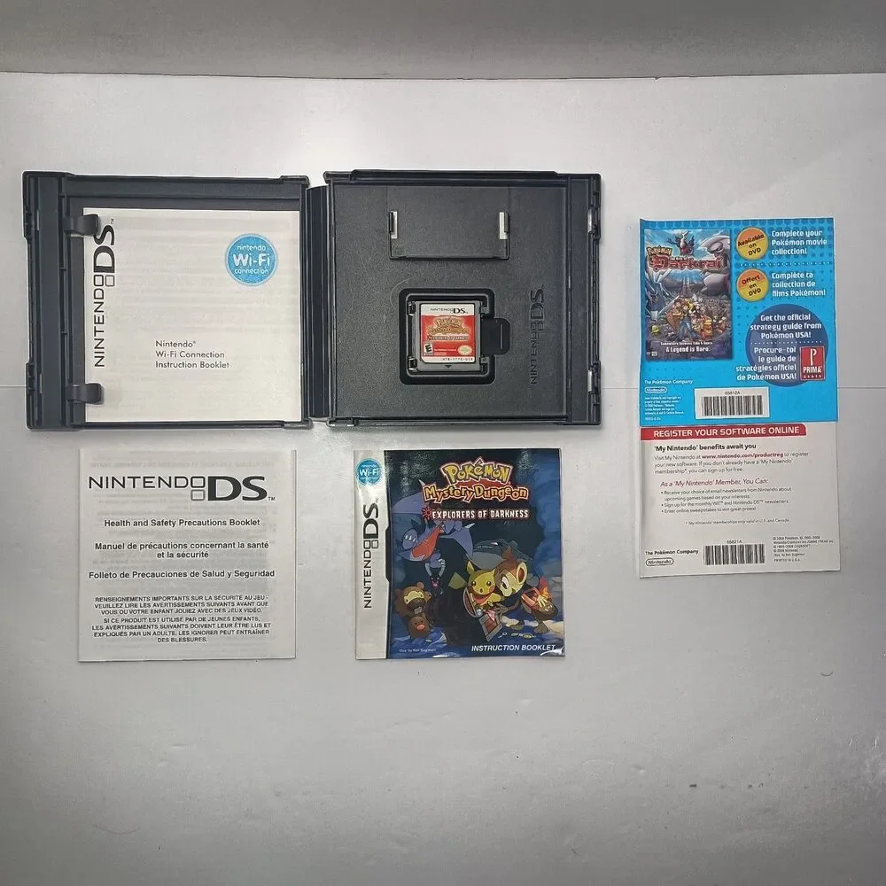 Pokemon Mystery Dungeon: Explorers of Darkness Nintendo DS USA 100% Complete CIB